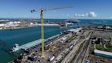 Harbor Bridge tower crane approved to proceed after April fire; investigations ongoing