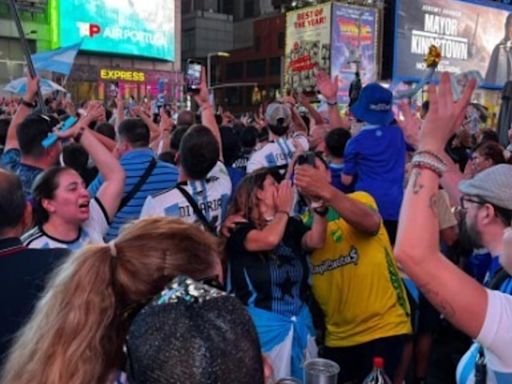 Video: nuevo banderazo argentino en Manhattan