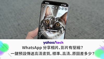 WhatsApp教學｜分享相片、影片有壓縮？一鍵預設傳送高清畫質，標準、高清、原圖差多少？