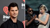 Taylor Lautner says he regrets 'laughing' when Kanye West interrupted Taylor Swift's 2009 VMAs speech and thought it was a 'skit'