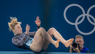Why Jade Carey Fell During Her Floor Routine