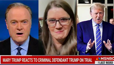 Mary Trump And MSNBC Host Brutally Mock Trump Over Absent Family: ‘Jeffrey Dahmer’s Parents Were There Every Day’