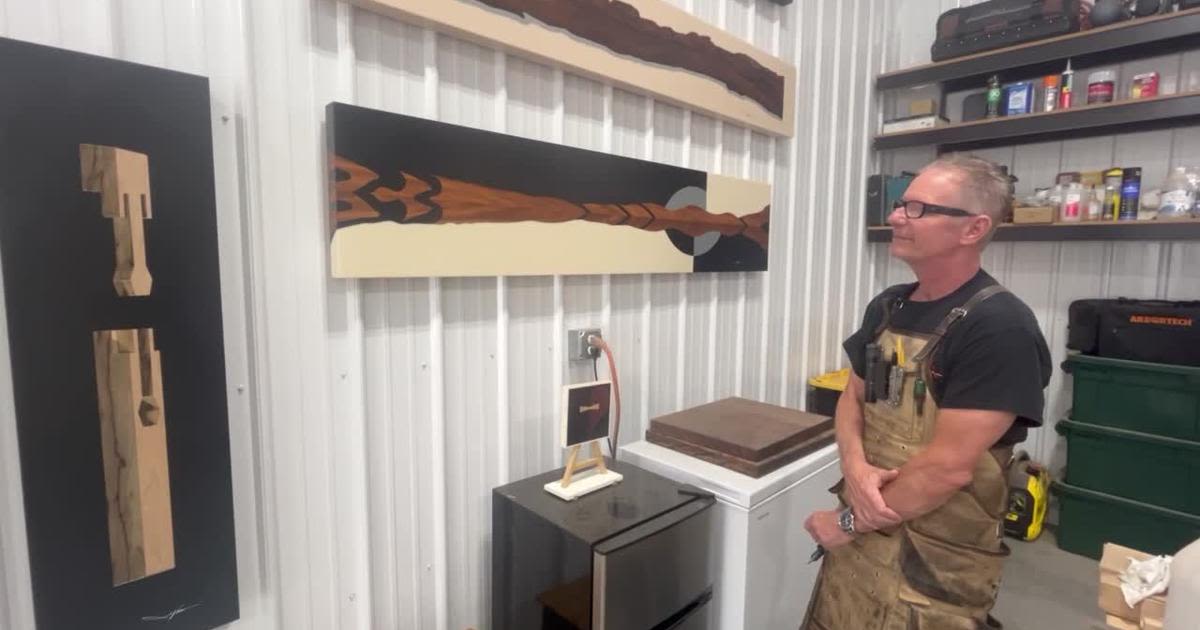 Jesse Vint discusses his wood art