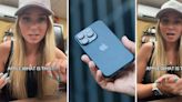 ‘I'm so so confused and kinda freaked out’: iPhone user notices something unusual on her teeth when she takes a selfie