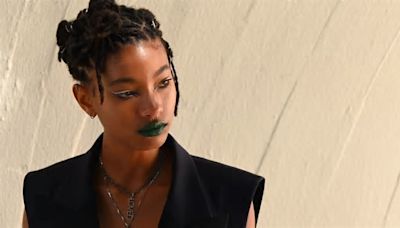 Willow Smith commands attention as she displays huge tattoos and piercings in close-up selfie