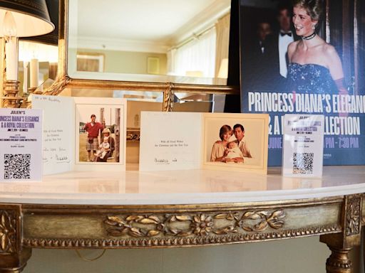 Items owned by Princess Diana and other royals fetches £4 million at auction