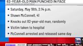 82-year-old man punched in the face, Burlington police say