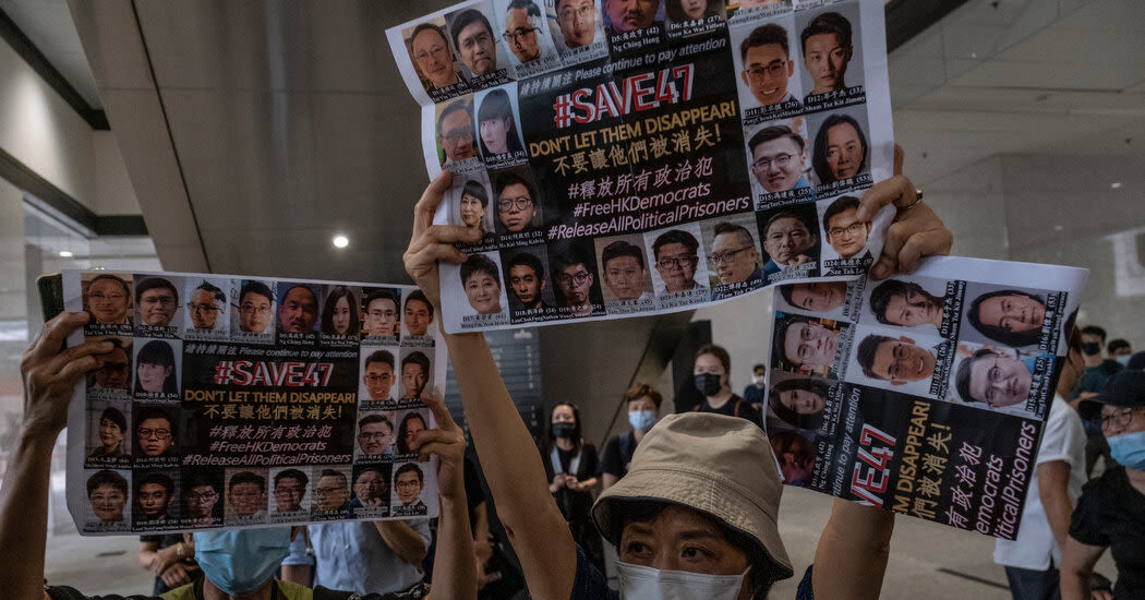 Hong Kong to Rule on Democracy Activists in Largest National Security Trial