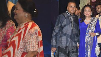 Kokilaben Ambani Arrives for Anant Ambani-Radhika Merchant's Mehendi, Anil and Tina Ambani Join Celebrations - News18