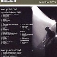 Moby Live: Hotel Tour 2006 [DVD/CD]