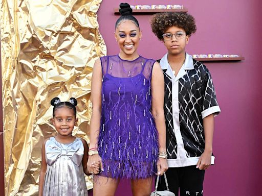 Tia Mowry Isn't Afraid to Ask 'Mom Circle' for Support as a Parent to Two Kids: 'Takes a Village' (Exclusive)