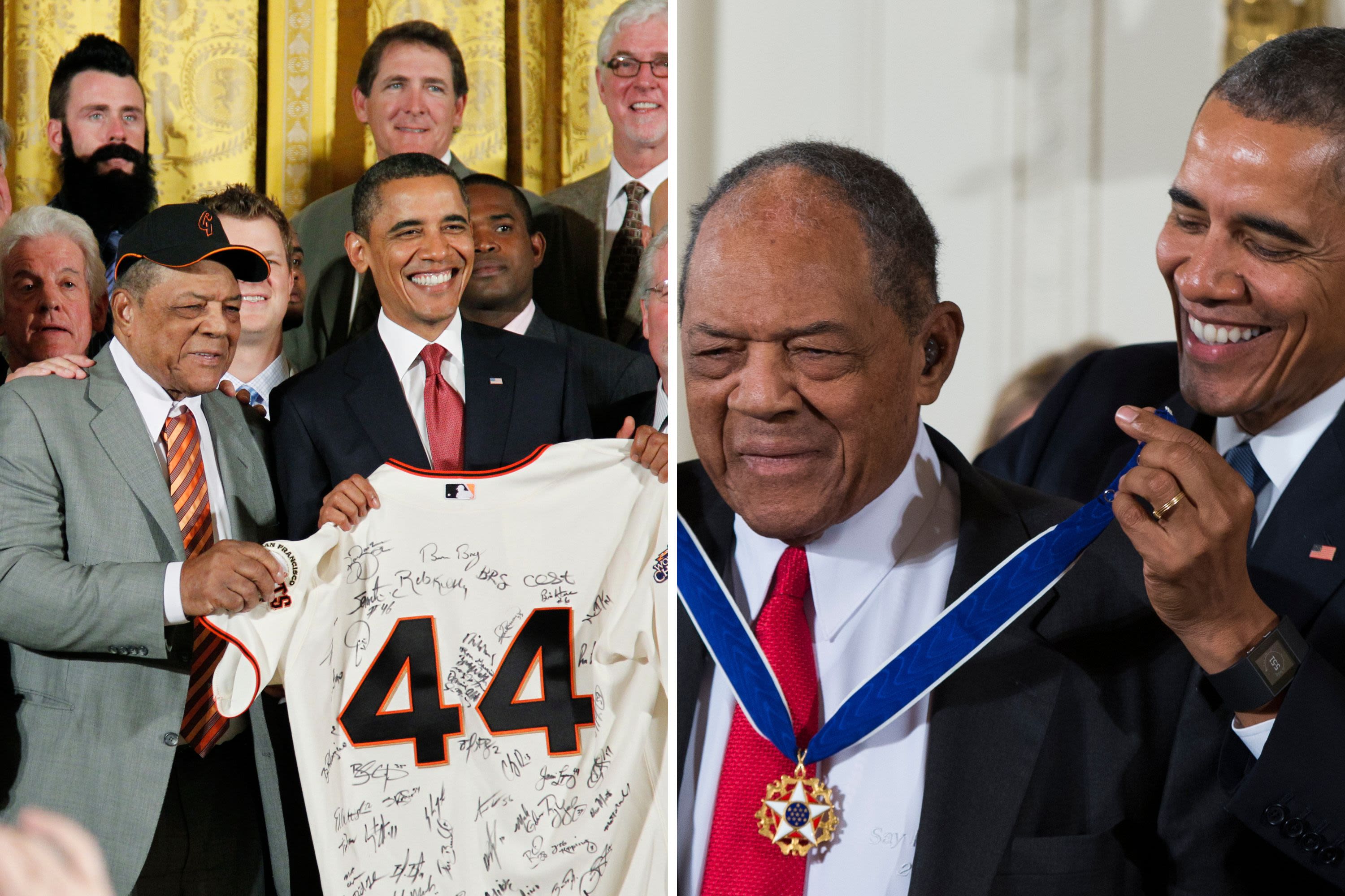 Willie Mays and Barack Obama's Four Iconic Encounters: 'Inspiration'