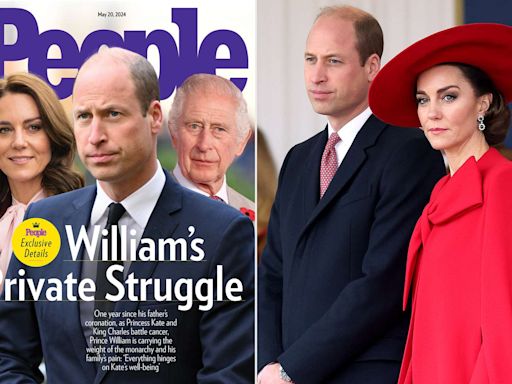 'Everything Hinges on Kate Middleton's Well-Being' for Prince William as He Carries Family's Pain (Exclusive)