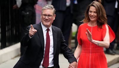 How Lady Victoria Starmer Paid Tribute To Kate Middleton With Her ‘Labour Red’ Dress