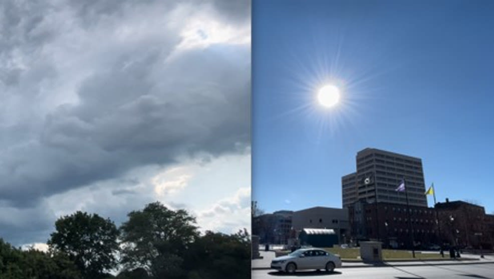 Cloudy versus sunny days: how did CNY end up compared to average for April?