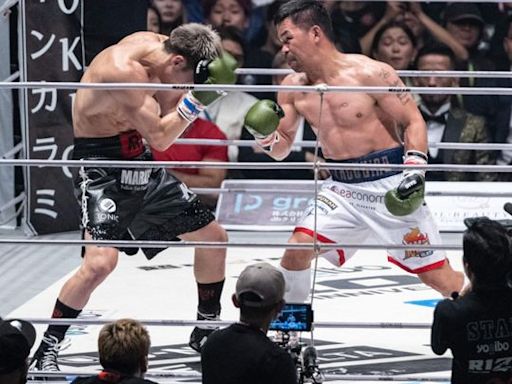 Manny Pacquiao exhibition fight in Japan ends in a draw