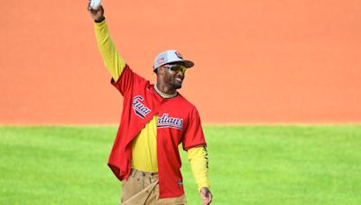 Watch: Former Ohio State star Denzel Ward throws crazy first pitch in Cleveland