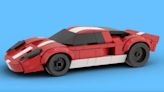 Learn How To Build A Lego Ford GT