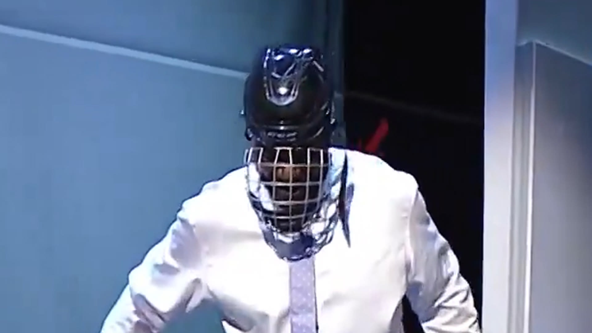 TV viewers claim Shaq risks hip replacement as he joins set wearing huge skates