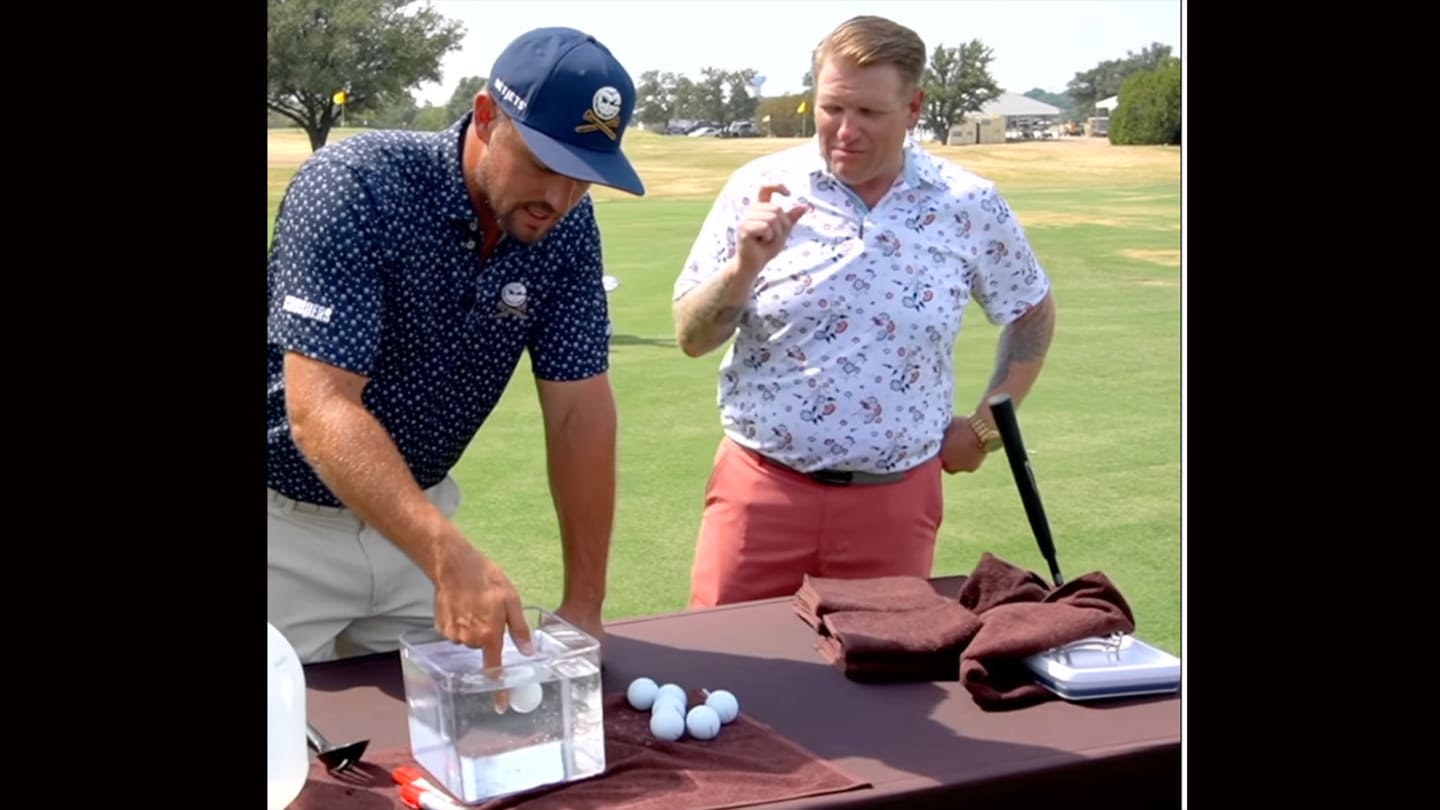 Inside Bryson DeChambeau's 'Salted Golf Balls' Preparation