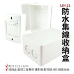 【Suey電子商城】LIH 21 晉立 室外防水盒 接線盒 監視工程專用 攝影機 監視器