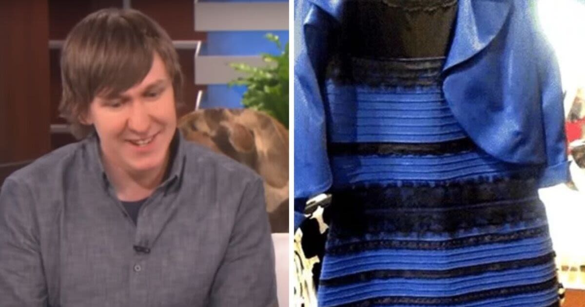 Man behind viral blue dress that 'broke the internet' admits strangling his wife