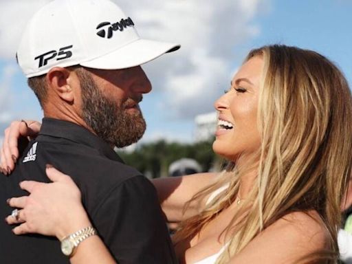 Dustin Johnson speaks out after wife Paulina Gretzky absent from The Open