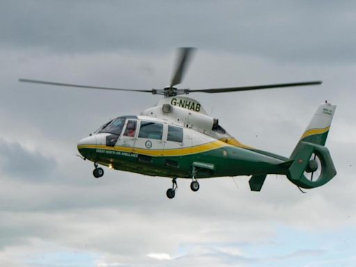 Man taken to hospital by air ambulance after bad crash on County Durham road