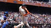 Chapman homers and Giants hit 10 doubles in 10-4 win over Dodgers