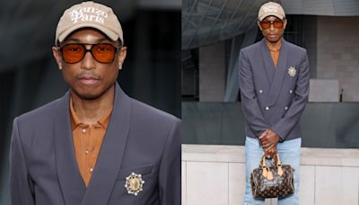 Pharrell Williams Debuts New Crocodile Speedy at Fondation Louis Vuitton’s Prelude to the Paris Games