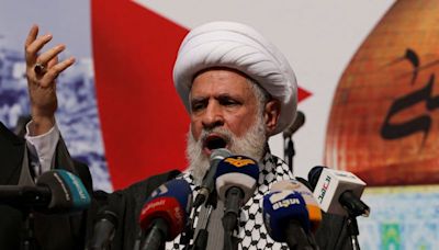 Factbox-Who is Sheikh Naim Qassem, Hezbollah's deputy leader who spoke on Monday?