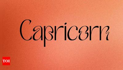 Capricorn, Daily Horoscope Today, July 8, 2024: Crucial milestones in relationships and business await - Times of India