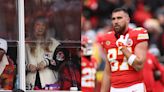 Taylor Swift and Travis Kelce share kiss at New Year’s Eve party