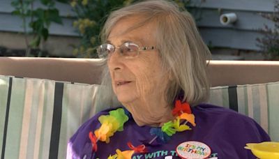 Fort Wayne native celebrates 88th birthday with driveway birthday party to bring awareness to Alzheimer’s