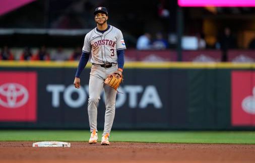 Jeremy Peña becomes the second MLB player this season to commit a defensive gaffe during an in-game interview - The Boston Globe