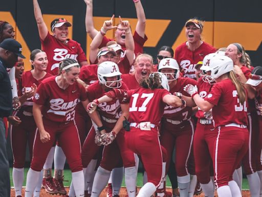 Super Slam: Alabama Softball Upsets Tennessee to Advance to 15th WCWS