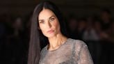 Demi Moore Sparkles in Glittery Sheer Gown at Dolce & Gabbana Event in Milan — See Her Sultry Look
