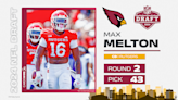 Max Melton taken in the NFL draft! Rutgers defensive back is an Arizona Cardinal