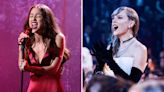 Olivia Rodrigo Belts ‘Vampire’ as Taylor Swift Sings Along During Dramatic Grammys Performance