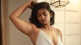Actress Bhoomi Shetty Turns Up Heat In Backless White Top And Denim Shorts - News18