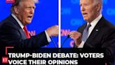 Trump vs Biden debate: Voters voice their opinions after Presidential face-off; check here