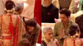 'Still In Rahul's Character': Netizens Gush As Shah Rukh Khan Touches Amitabh Bachchan, Jaya Bachchan's Feet At Ambani Wedding