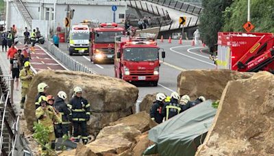 基隆北寧路山崩 公路局：台二線阻斷改道