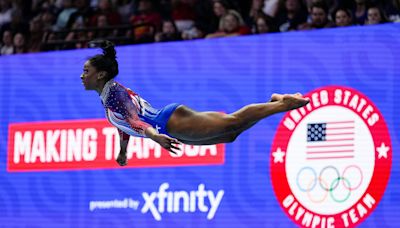 Simone Biles volvió a deleitar a sus fans y trata de alejarse de los mensajes y burlas de sus trolls