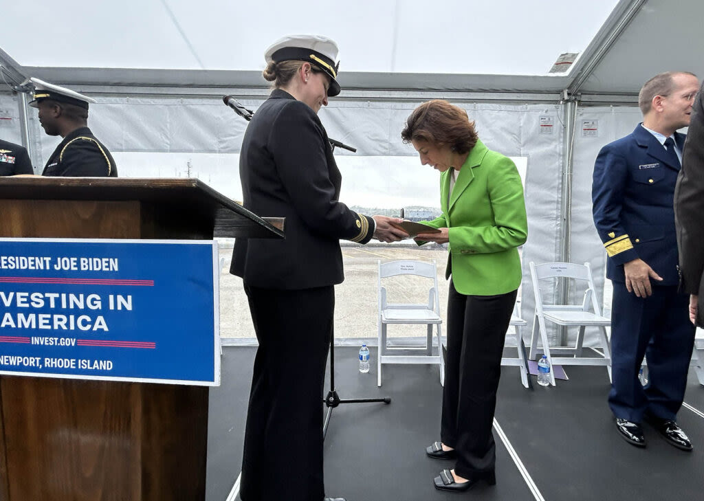 Golden shovels out: NOAA research base breaks ground