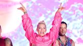 Watch P!nk Boot Concertgoer From 2nd Row After He Holds Up Anti-Circumcision Message: ‘Get That S–t Out of Here’ (Video)