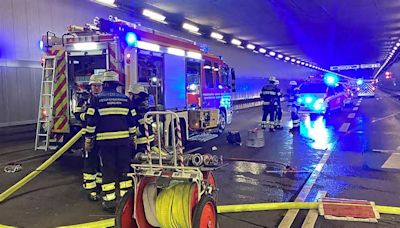 Röhren wieder offen: Neues zum Brand im Luise-Kiesselbach-Tunnel in München