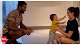 When Natasa Stankovic and Hardik Pandya celebrated their son Agastya's first steps | - Times of India