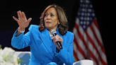 Kamala Harris avoids all mention of Biden campaign crisis as she tries to win over Black voters