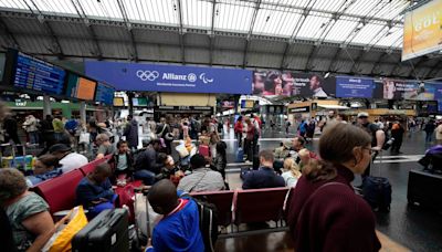 In Photos | France’s rail network disrupted by sabotage just ahead of Paris Olympics opening ceremony